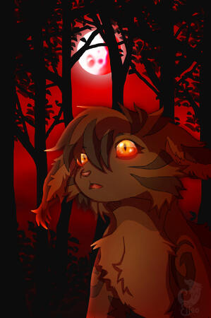 Darkpine, Warrior Cats OC - PHOTOSHOP + Simple Shaded | Character belongs to me